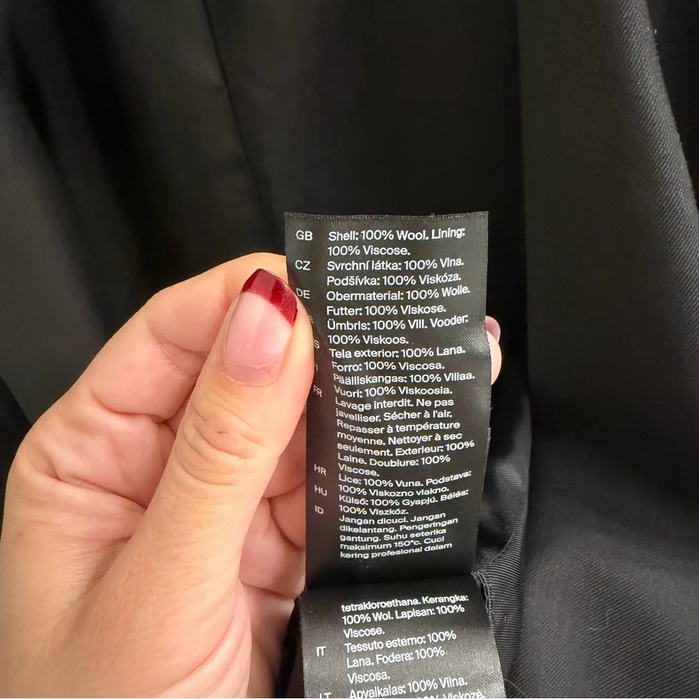 COS premium oversized blazer